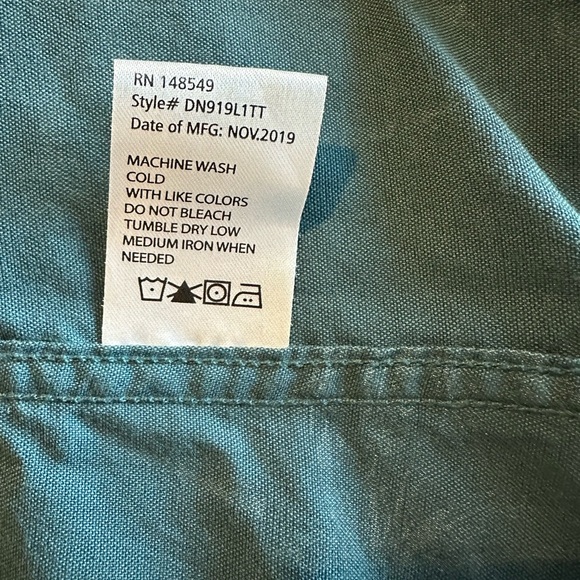 Paper Denim & Cloth Men’s L Hawaiian Palm Short Sleeve Button Down Shirt - Picture 7 of 9